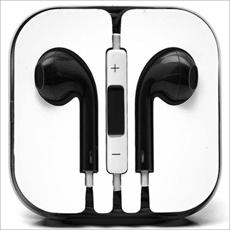 Black Mobile Earphone