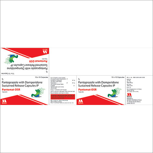 Pantoprazole  Domperidone Capsules Sustained Release