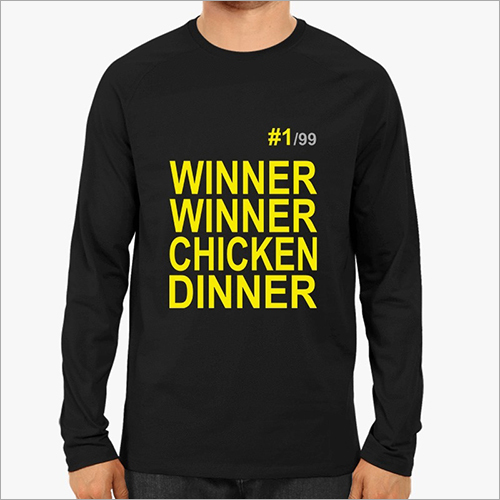 Mens Full Sleeves Round Neck T-Shirt