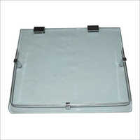 Set Top Box Glass Wall Shelf