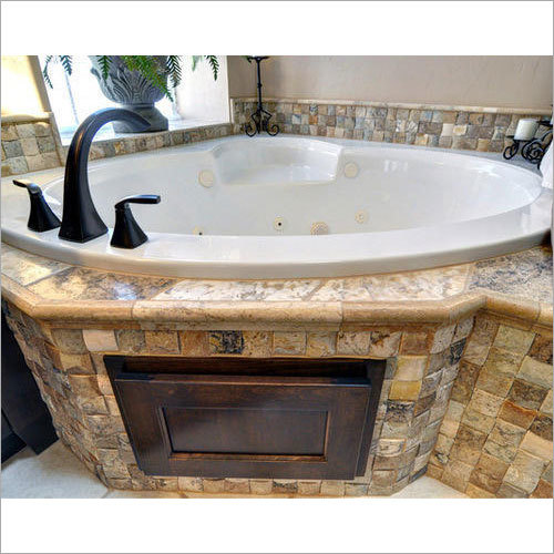 White Jacuzzi Bathtub - Finish: Satin