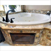White Jacuzzi Bathtub - Finish: Satin