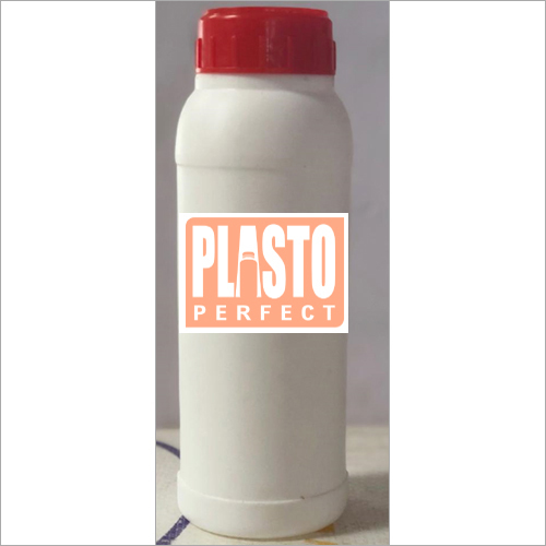 Biodegradable Transparent Plastic Bottle - 1/2L Round Shape, Frosted White Finish | Eco-Friendly, Crack Resistant, Custom Silk-Screen Logo
