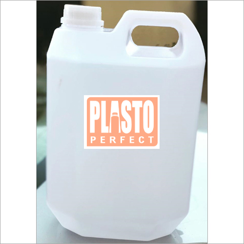 White Colored Transparent Plastic Bottle