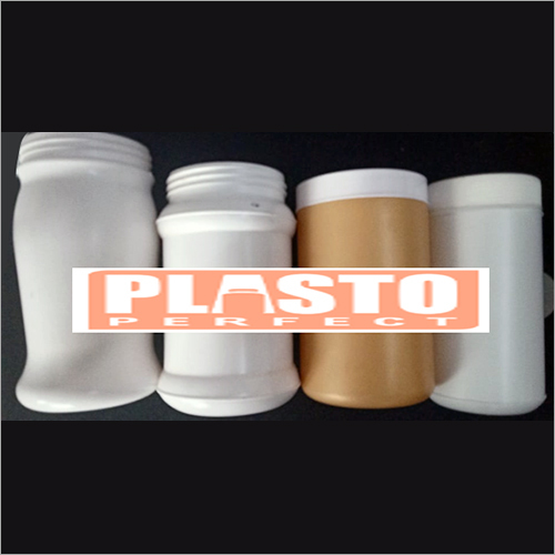 Pickle Pet Jars - Plastic Construction, Soft Texture | White and Yellow Design, Ideal for Treats and Storage