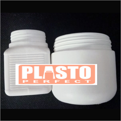 White Plastic Pickle Pet Jars