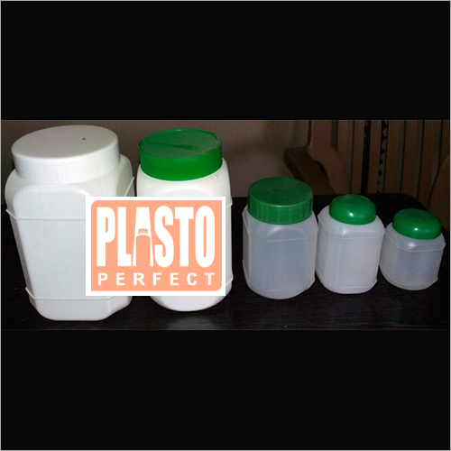 White Plastic Pickle Jars