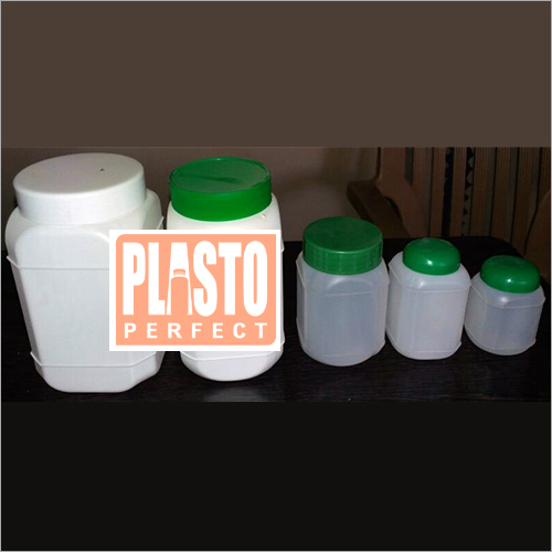 Plastic Packaging Jars - High-Grade Plastic, Various Sizes Available | Biodegradable, Eco-Friendly, Moisture & Chemical Resistant