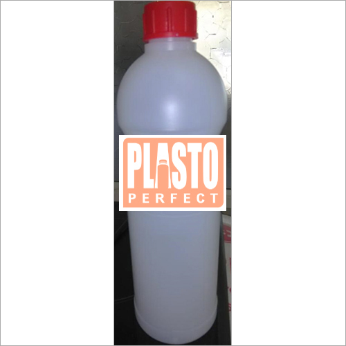 Transparent HDPE Container - 200-500ml Capacity | Non-Toxic, Biodegradable, Eco-Friendly, Round Shape, Polished Finish