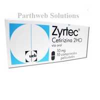 Zyrtec 10mg Tablets Drug Solutions