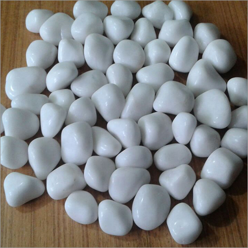 White Polished Pebbles