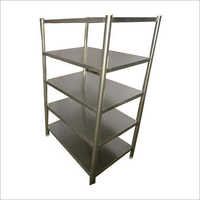 5 Tier Kitchen Storage Rack - Steel Material | Effective Space Utilization, Organized Utensil Storage