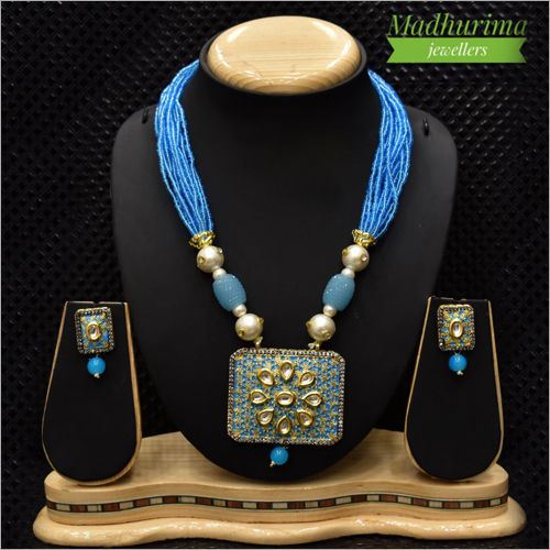 Party Wear Artificial Necklace Set