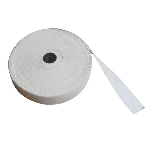 Elastic Tapes - Polyester Material, 1/2 Inch Width, 100 Yards Length, White Color - Flexible, Durable, Washable, Non-Loosening, Easy Installation