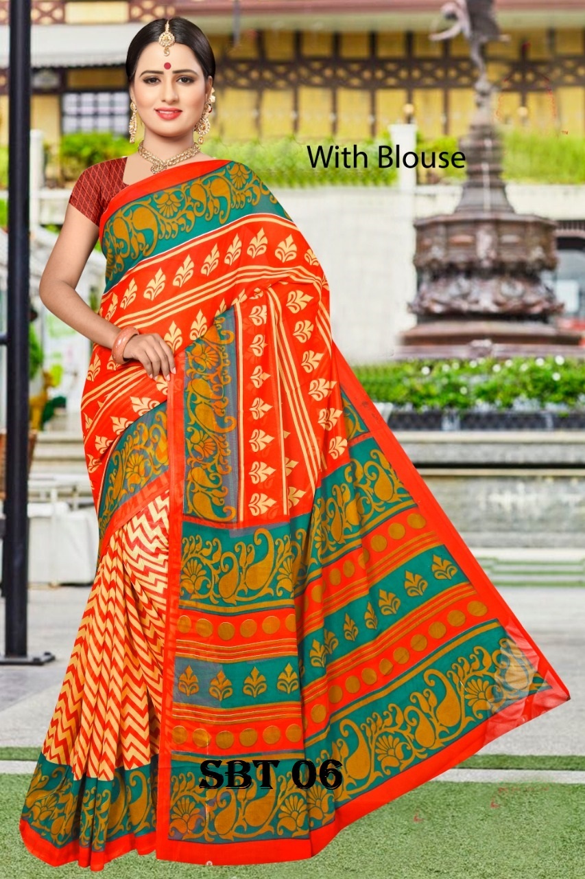 Georgette Printed Saree