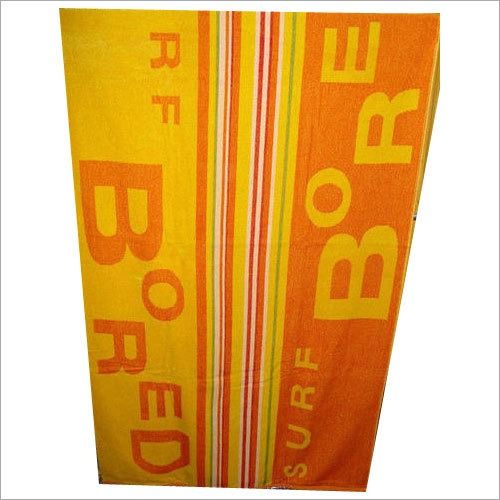 Orabge Logo Beach Towel