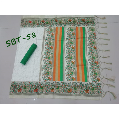 Fancy Art Silk Printed Saree