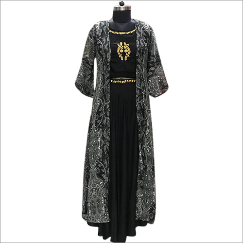 Ladies Printed Gown
