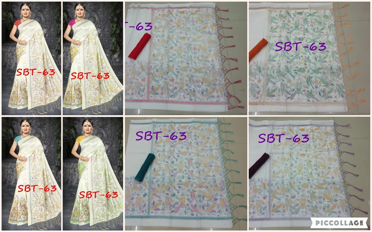 Printed Art Silk Saree