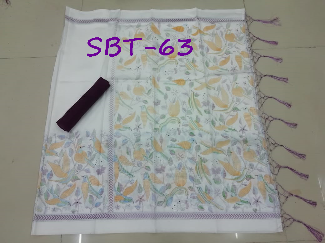 Printed Art Silk Saree