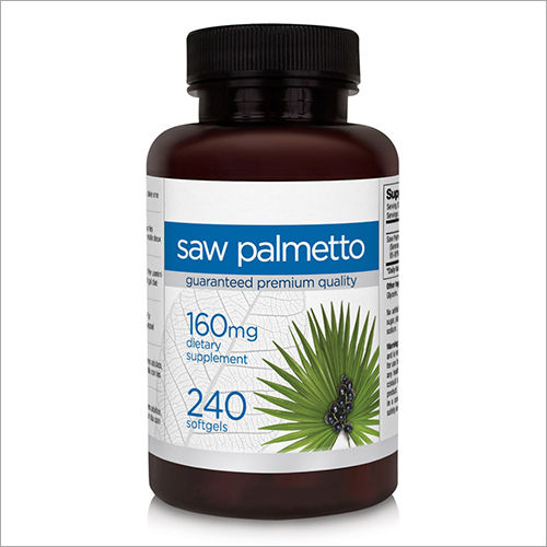 Saw Palmetto Capsules Grade: Medicine Grade