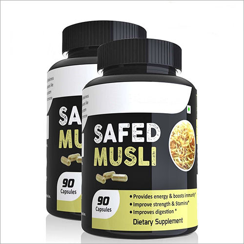 Safed Musli Capsules Grade: Medicine Grade