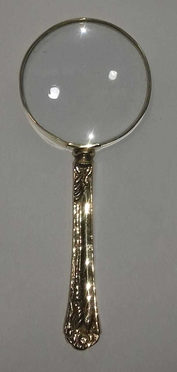 Large Silver Magnifying Glass