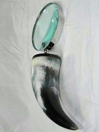 Large Silver Magnifying Glass