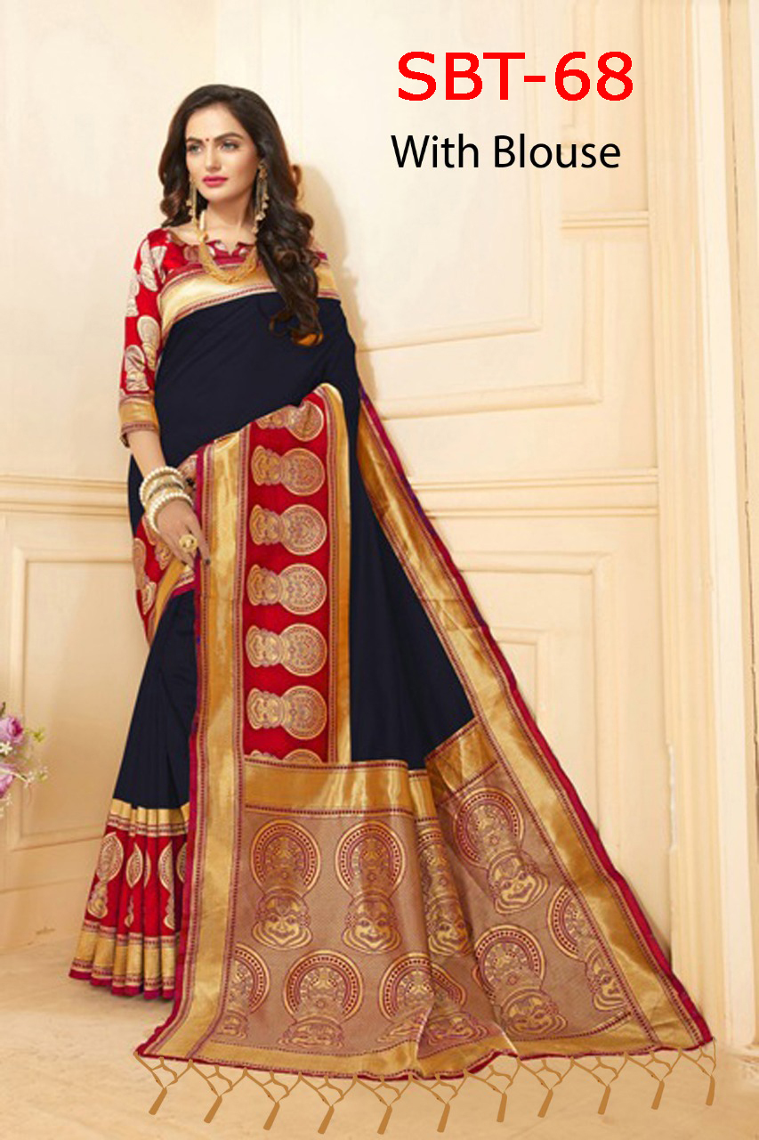 Printed Art Silk Saree