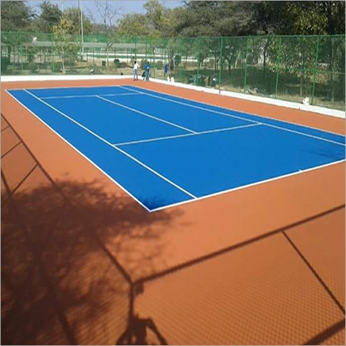 Single Tennis Court Flooring