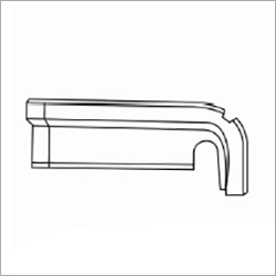 Rear Top Cona Water Channel - Durable Polymer Design | Made in India, Enhanced Water Flow Management