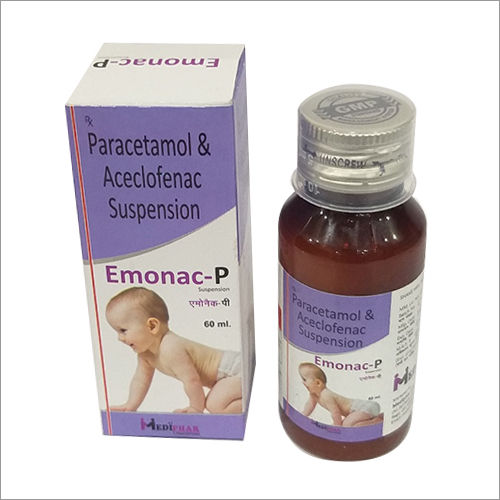 Paracetamol Aceclofenac Suspension Syrup Ingredients: Ambroxol 15Mg + Terbutaline 1.25Mg +Guaiphensin 50Mg + Menthol 2.5Mg