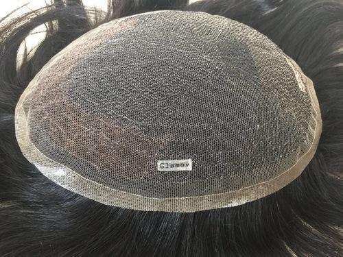 Glamoy Full Lace Men's Toupee Patch Hair Replacement Unit