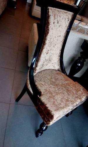 Classic teakwood dinning chair by comfort furniture