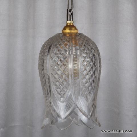 CRYSTAL AND CUTTING GLASS WALL HANGING