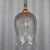 CRYSTAL AND CUTTING GLASS WALL HANGING