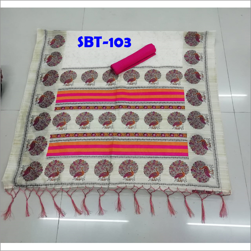 Presenting Art Silk Printed Saree