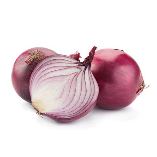 Red Onion - Red, Round, Multiple Layers | Pungent Taste, Firm Texture, Versatile Use, Good Source Vitamin C