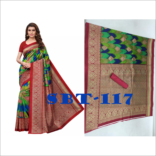 Printed Silk Saree