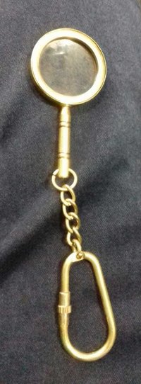 Brass Anchor Magnifying Glass