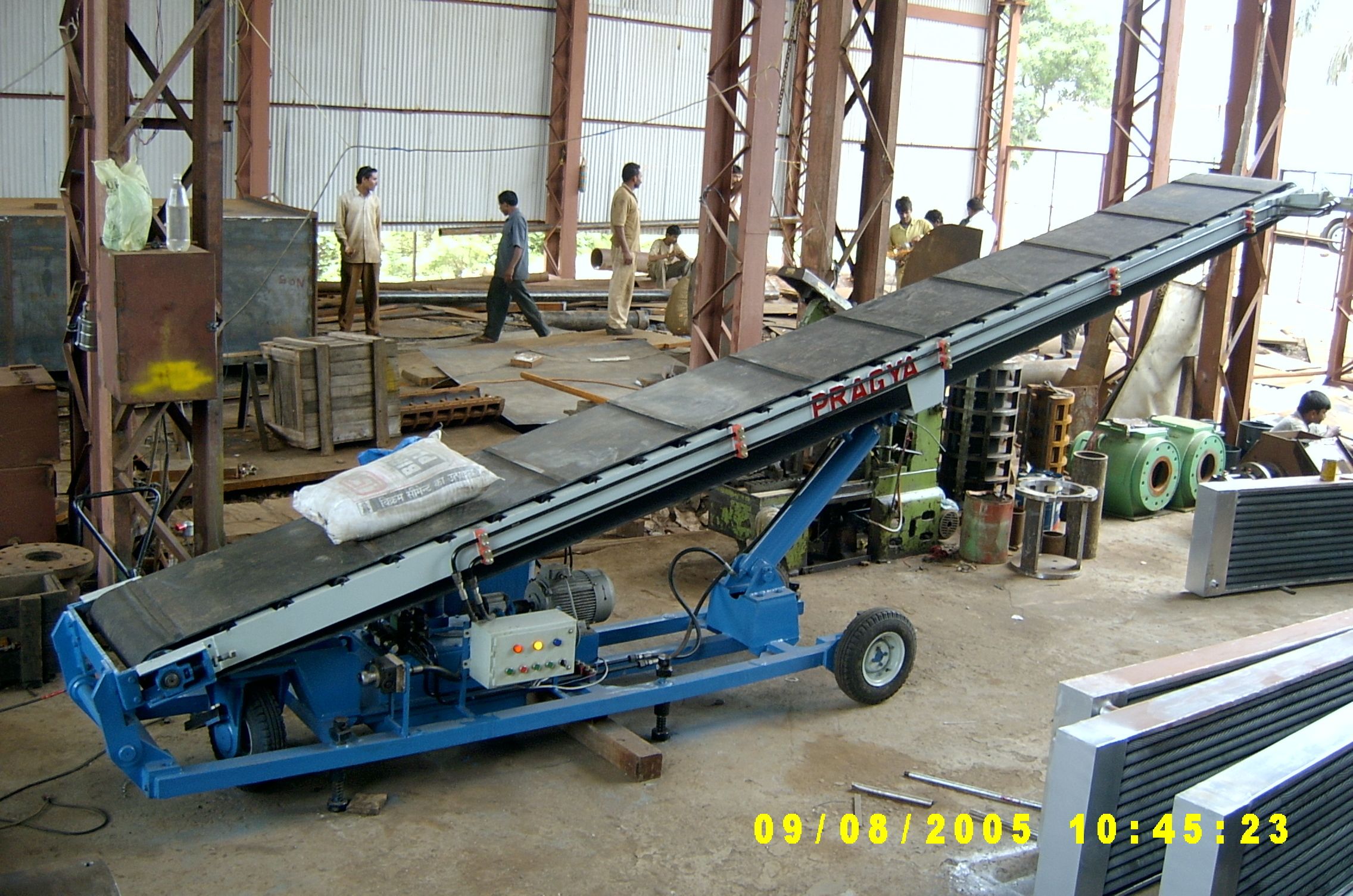 Hydraulic Bag Stacker