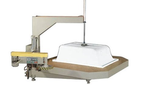Turntable Type Edge Trimming Machine in Heavy Duty