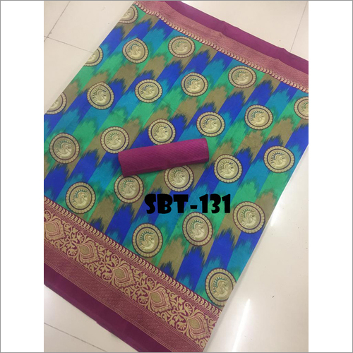 Printed Art Silk Saree