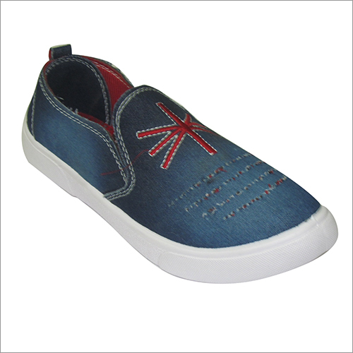 Blue Mens Loafer Shoe