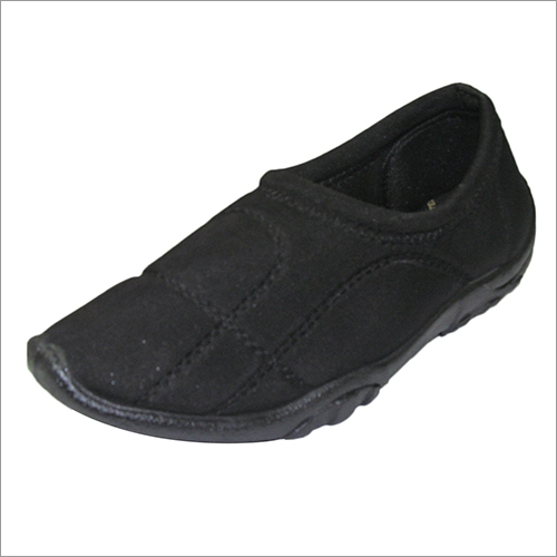 Black Ladies Casual Loafer Shoe