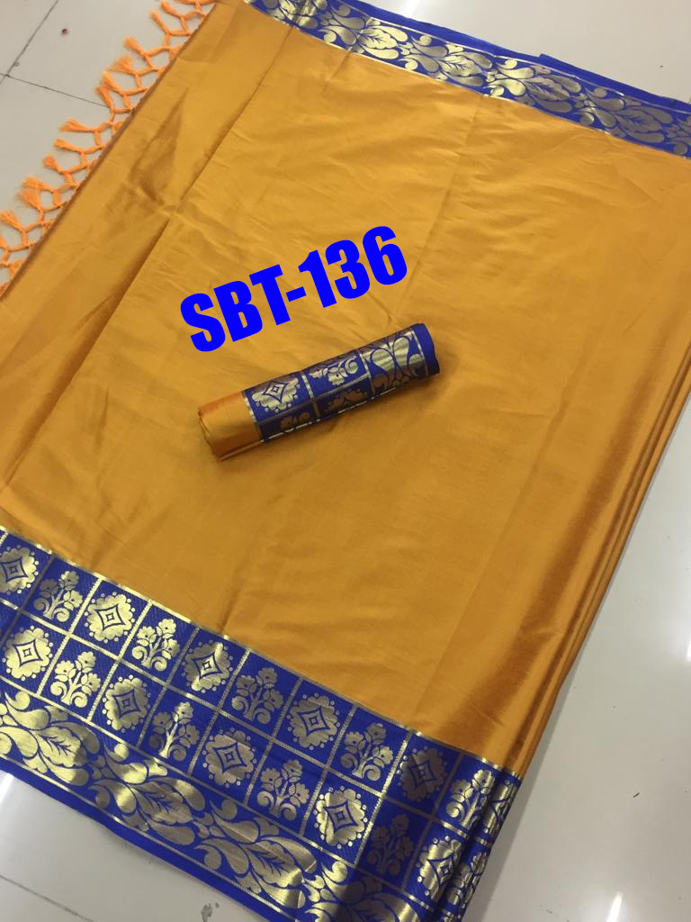 Cotton Silk Saree With Blouse Piece
