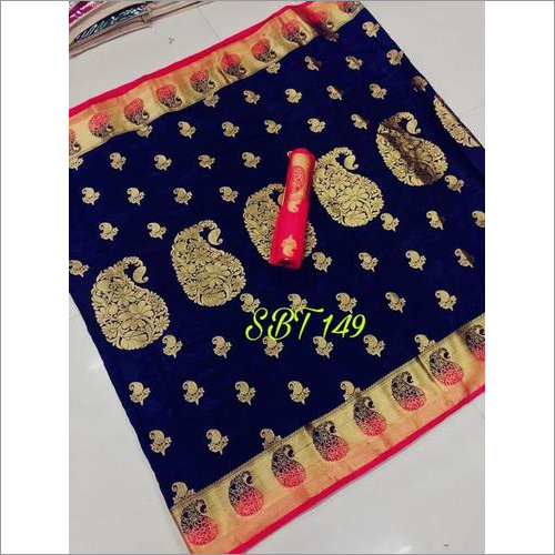 Mango Border Kanchivaram Rich Pallu Design SAREE
