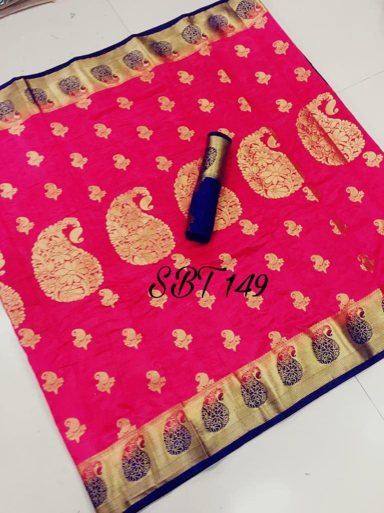 Mango Border Kanchivaram Rich Pallu Design SAREE