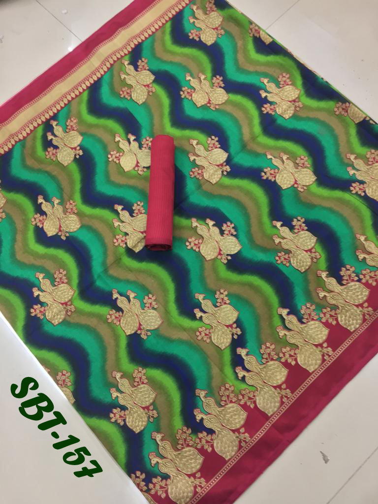 Printed Art Silk Saree