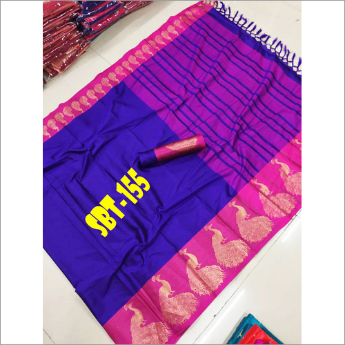 Fancy Cotton Silk Saree